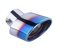 Terminali di scarico Tubo Di Scarico Per Auto Per Toyota Per Corolla Cross 2022-2023, 1pcs Di Marmitta In Acciaio Inossidabile, Accessori Per Auto, Coda Gola( Blue 1)