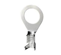 Terminali di terra di tipo O, linguetta in rame pressato a freddo, terminali for cavi anteriori, occhielli for connettori a crimpare, morsetto for collegamento cavi(M8(S),20)