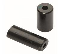 Terminali Guaina Cambio Bici 4mm Ottone Neri - 50 Pezzi