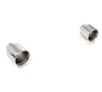 Terminali inox rotondi 2/129 mm Ragazzon Alfa Romeo Stelvio 2.0 Q4 147 Kw