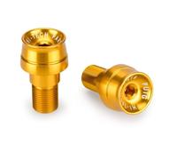 TERMINALI MANUBRIO MODELLO SPEED PER YAMAHA T-MAX 560 TECH MAX 2024 ORO