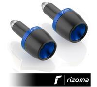 Terminali Manubrio Moto Rizoma Yamaha FZ6 600 Bilancieri Nero Blu Contrappesi
