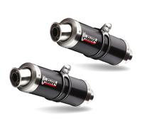 Terminali Scarichi MIVV GP Nero Acciaio inox per Ducati Monster 796 2010 > 2014
