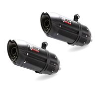 UY.016.L9 - Terminali Scarico Mivv Suono Steel Black Yamaha YZF 1000 R1 04-06