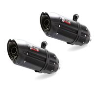 MIVV Scarichi Omologati Suono Nero Sotto sella Yamaha YZF 1000 R1 2007-2008