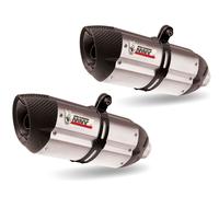 TERMINALI MIVV SUONO INOX-CARBONIO PER FZ6 / FZ6 FAZER 2004-2011