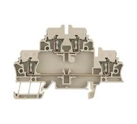 Morsetto Weidmuller componibile passante 2,5mmq con molla 1674300000