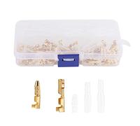 Terminali per cavi da 120 pezzi Connettore ad alta conduttività Antiossidante Isolati in PVC Terminali per cavi maschio femmina facili e sicuri per strumenti elettrici marini per