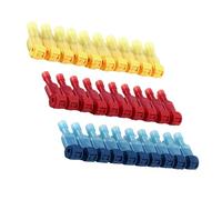 Terminali per cavi elettrici auto-spellanti, connettori a T per giunzioni rapide, connettori per cavi, 60 pezzi, per cablaggio in nylon completamente isolato