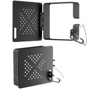 Terminali per paraurti per camper, quadrati da 10,2 cm, con perno di sicurezza e fori di ventilazione, per la maggior parte dei paraurti standard per camper e camper, per un fissaggio sicuro (C)