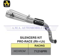 Arrow Terminale Scarico Pro-Race Nichrom 71216PRI per KTM Duke 790 (18-19)