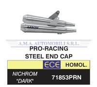71853PRN - Terminale Scarico Arrow Pro-Racing Nichrom Dark Triumph Bonneville