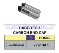 Terminali Race-Tech all.(Dx+Sx) fon.carb coll.or.KTM 690 SM 2006 2007 2008 2009
