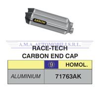 Terminali Race-Tech allum. (Dx+Sx) fond.carby KTM 990 Adventure 2009 2010 2011
