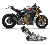 Terminali Scarichi Arrow Works Titanio DUCATI STREETFIGHTER V4 2020 2024