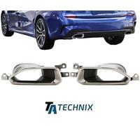 Terminali Scarichi Cromati Finalini M-Design BMW G20 G21 G28 M-Sport 2019-2021