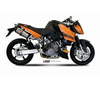 KT.002.L7 - Terminali Scarico Mivv Suono Steel KTM 990 SuperDuke 2005> Omolog.