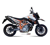 KT.005.L9 - Terminali Scarico Mivv Suono Steel Black KTM LC8 950/990 Supermoto R