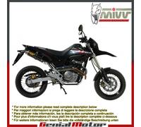 Terminali Scarichi Omologati MIVV GP Carbonio per Honda Fmx 650 2005 > 2006