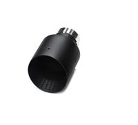 Terminali Scarico Auto 1 Pezzo Per VW GTI MK7 Per Golf 7 In Acciaio Inox Nero Opaco Auto Punta Silenziatore Tubo Scarico Universale Ugello(ID57MMOD114MM)