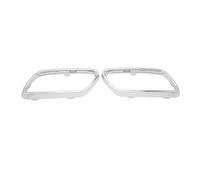 Terminali Scarico Auto Copriscarico Per Auto Terminali Di Scarico Lunetta Per Mercedes Classe C W206 S206 Per AMG Line Dal 2022 In Poi(Argento)