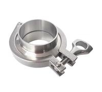 Terminali Scarico Auto Flangia Acciaio Inossidabile Per Tubi Scarico 304 Raccordi Saldati Sanitari Metodo Installazione Rapida(32mmx50.5mm)