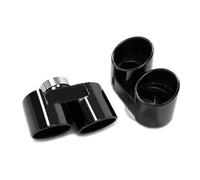 Terminali Scarico Auto Per BMW G20 G21 330i 320d 330d 325i 330e Quattro Uscite Marmitta Collettore Ugello Scarico Terminale(Nero)