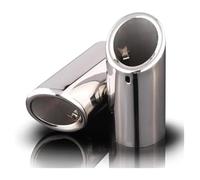 Terminali scarico Per Skoda Per Octavia A5 A7 Per Superb Per Yeti 1.4T 1.6T Pz. Silenziatore Per Tubo Scarico Per Auto In Acciaio Inossidabile(1piece Silver)
