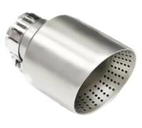 Terminali scarico Per VW GTI MK7 Per Golf 7 Ugello 60MM 63mm Marmitta 1 Pz Acciaio Inossidabile Opaco Sistema Di Scarico Per Auto Tubo Universale(Id54mmod114mm)