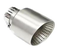 Terminali scarico Per VW GTI MK7 Per Golf 7 Ugello 60MM 63mm Punta Marmitta 1 Pz Tubo Sistema Di Scarico In Acciaio Inossidabile Opaco Universale(Id60mmod89mm)