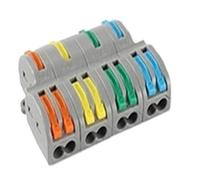 Terminali SPL-2 2-In 2-Out, 3-In 6-Out Connettori a 2 posizioni 2/3/4/5 pin(FD-36,100 PCS)