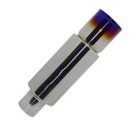 Terminali Terminale Scarico Auto Terminale Scarico Universale Acciaio Inox Interfaccia 51 57 63 Mm Scarico Terminale Di Scarico(002 b 63mm)