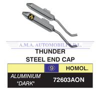 72603AON - Terminale Scarico Arrow Thunder Dark Yamaha XT 660 R/X (04-16)