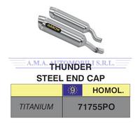 71755PO - Terminali Scarico Arrow Thunder Kawasaki Z 1000 (10-13)