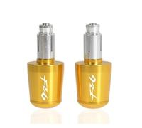Terminali Universali Per Manopole Da 7/8" Per Moto, Contrappeso, Cursore Manubrio, Tappo Terminale Per FZ6, FZ 6, Tutti Gli Anni(Gold)