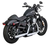 Terminali Vance & Hines Twin Slash 3" cromati per Harley Davidson XL Sportster 1