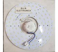 TERMINATO MODULO LED CORONA 116 LED SMD 46W RICAMBI X NEON 32/40W 6500k