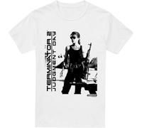 Terminator 2 Maglietta Sarah Connor Uomo (TV2911)