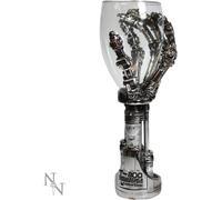 Nemesis Now B1457D5 - Calice a mano terminatore, 19 cm, in resina con inserto in