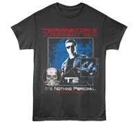 Terminator 2 - Nothing Personal - Grigio - Adulto Unisex T-Shirt