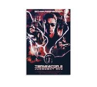 Terminator 2 - Poster con scritta "Judgment Day", decorazione artistica da parete per camera da letto, soggiorno, camera da letto, senza cornice, stile 50 x 75 cm