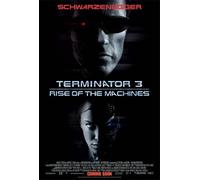 Terminator 3: Altezza Of The Macchine Originale Film Poster UV Rivestito Un Telo