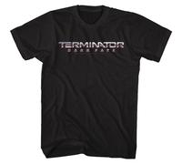 Terminator Dark Fate - Logo Cromato Dark Fate - Manica Corta - Adulto - T-Shirt