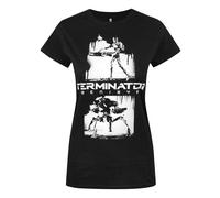 Terminator - Genisys Graffiti - Maglietta a maniche corte - Donna (NS4214)