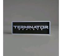 Terminator Genisys logo insegna 16cm Nerd cult collezione Terminator SciFi