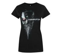 Terminator Genisys - Maglietta a maniche corte con logo - Donna (NS4212)