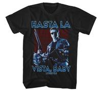 Terminator - Hasta la Vista Bambino - American Classici - Adulto Nero Manica