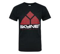 Terminator Logo Uomini Piccolo T-shirt a maniche corte