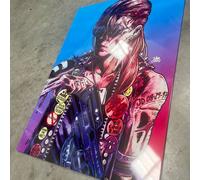 Terminator Sarah Connor Metallo Poster 80s Man Cave T800 Cyberdyne Sistemi