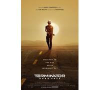 Terminator: Scuro Destino Originale Film Poster Doppio Lato Advance Stile -